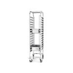 Carucior debarasare tavi, capacitate 15 tavi x GN 1/1(530x325mm), inox, 615x450x(H)1695 mm, Hendi - Image 6