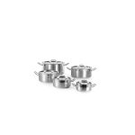 Cratita cu capac, 5 Lit, 24 cm diametru x 11,5 cm inaltime, din inox 18/0, foarte solida si rezistenta, potrivita si pentru uz profesional, gama Hendi Kitchen Line - Image 3