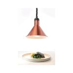 Lampa de caldura conica, finisaj cupru ø275x(H)250 mm, 230V, 250W - Image 5