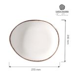 Farfurie Vanilla, 270x240 mm Fine Dine - Image 7