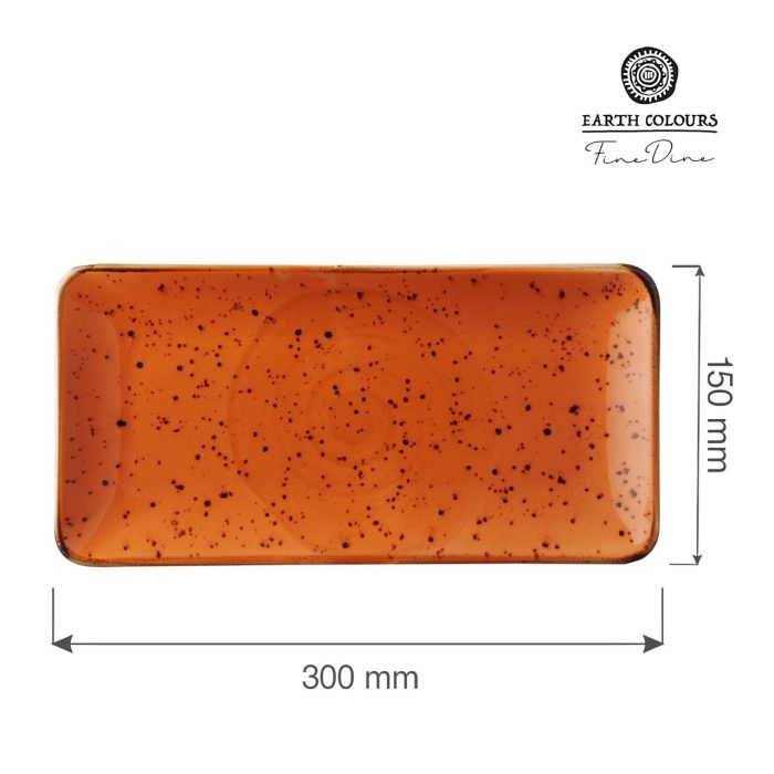 Farfurie dreptunghiulară Dahlia, 300x150 mm Fine Dine - Image 10