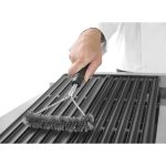 Perie din sarma, Hendi, forma Y, Inox, maner ergonomic, 520x170mm - Image 3