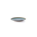 Farfurie Fine Dine, colectia Lazur, diametru 254 mm, portelan decorat manual - Image 2