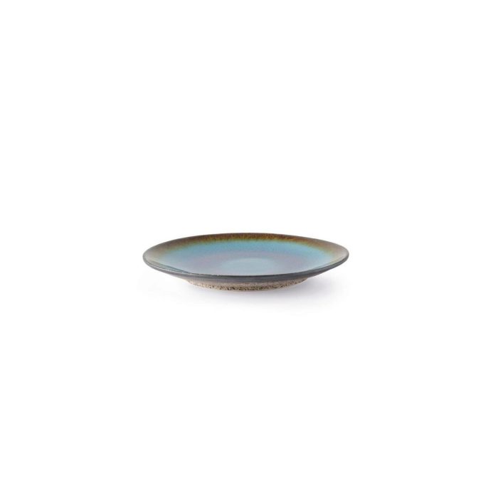Farfurie Fine Dine, colectia Lazur, diametru 254 mm, portelan decorat manual - Image 2