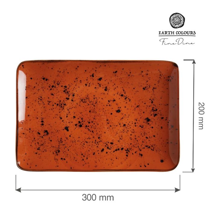 Farfurie dreptunghiulara Dahlia, 300x200 mm Fine Dine - Image 7