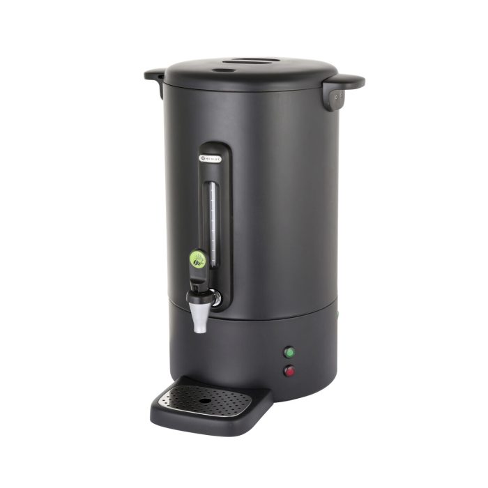 Percolator pentru bauturi fierbinti 7 litri, inox, negru mat, termostat 0-100 gr C, 1650 W, Concept Line Hendi, 307x330x(h)450 mm - Image 4
