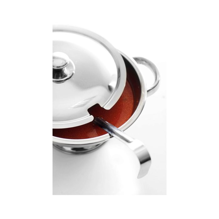 Supiera cu capac si lingura servire, 2.7 lt, inox, Hendi, 27x(H)12 cm - Image 2