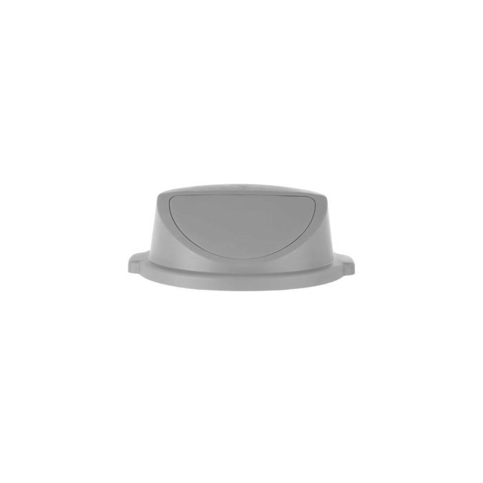 Capac cu deschidere filp pentru cos de gunoi 120 litri rotund polipropilena Hendi, Negru 580x(H)190 mm - Image 2