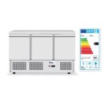 Masa frigorifica rece cu 3 usi, inox, ARKTIC by Hendi Kitchen Line, capacitate camera frig 380 lt, consum mediu/24h 4,5 kw - Image 4