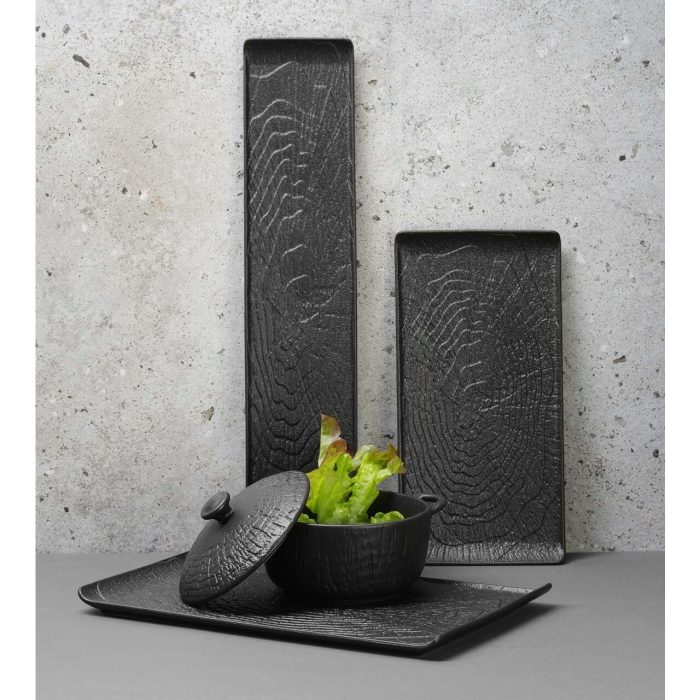Farfurie de servire cu maner Crust, 300x220x(H)30 mm - Image 12