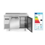 Congelator profesional ARKTIC by Hendi Kitchen Line cu 2 usi 220 L 1200x600x(H)850 mm otel inoxidabil -12?/-22?C 400 W 2 rafturi 390x428mm incluse, Clasa energetica C - Image 2