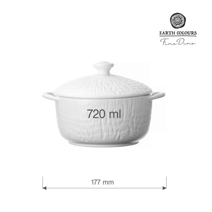 Bol pentru supă cu capac Nordic, 720 ml Fine Dine - Image 13