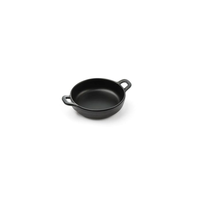 Vas servire in forma de mini-tigaie cu 2 manere, 150x115x(H)37 mm, melamina, Hendi Little Chef - Image 2