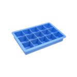 Forma din silicon durabil pentru cuburi mici de gheata, Hendi, 19x12x(H)3.5 cm, potrivita si pentru uz profesional - Image 3