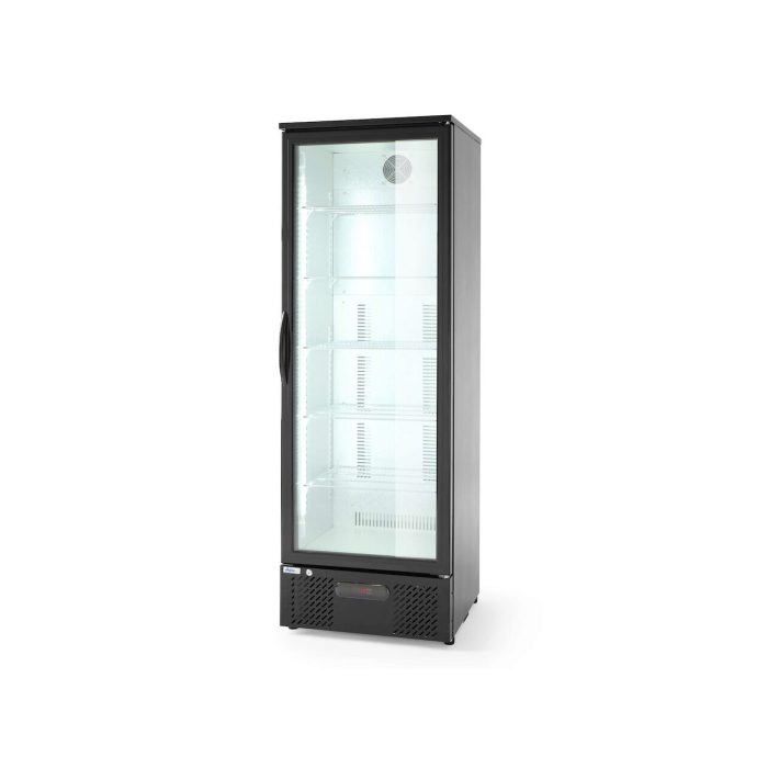 Vitrina frigorifica de prezentare interval temp. 2/10 C, 195 W, corp inox, ARKTIC by Hendi, 600x530x(H)1820 mm 300 Litri, Clasa energetica E - Image 3