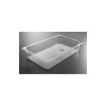 Tava Gastronorm GN 1/1, adancime 100 mm, 14 lt - policarbonat transparent, Hendi - Image 4