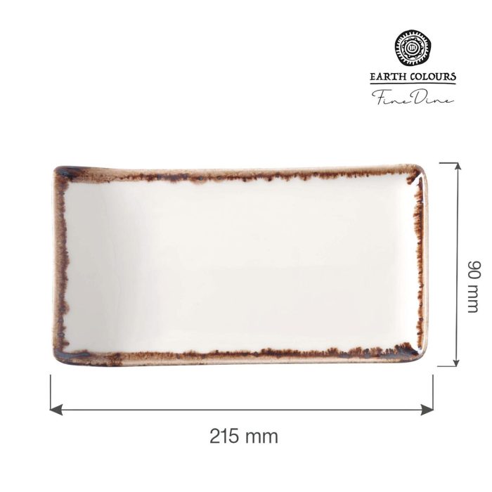 Farfurie de servire Vanilla, 215x90 mm Fine Dine - Image 7