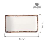 Farfurie de servire Vanilla, 215x120 mm Fine Dine - Image 10