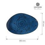Farfurie Iris cu formă organică 350x210 mm Fine Dine - Image 5