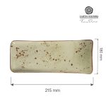 Farfurie de servire Olive 215x180 mm Fine Dine - Image 9