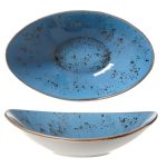 Farfurie de servire albastra barcuta Iris, 250x160 mm Fine Dine - Image 4