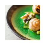 Farfurie Fine Dine, Beryl diametru 254 mm, portelan, decorat manual - Image 15