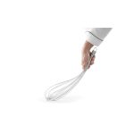 Tel cu 12 fire flexibile, inox, 45 cm, carlig agatare, Hendi Piano, potrivit si pt uz profesional - Image 3