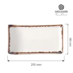 Farfurie de servire Vanilla, 215x180 mm Fine DIne - Image 13