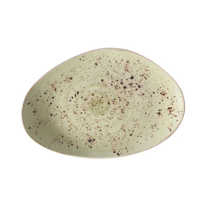 Farfurie cu formă organică Olive 350x210 mm Fine Dine - Image 15