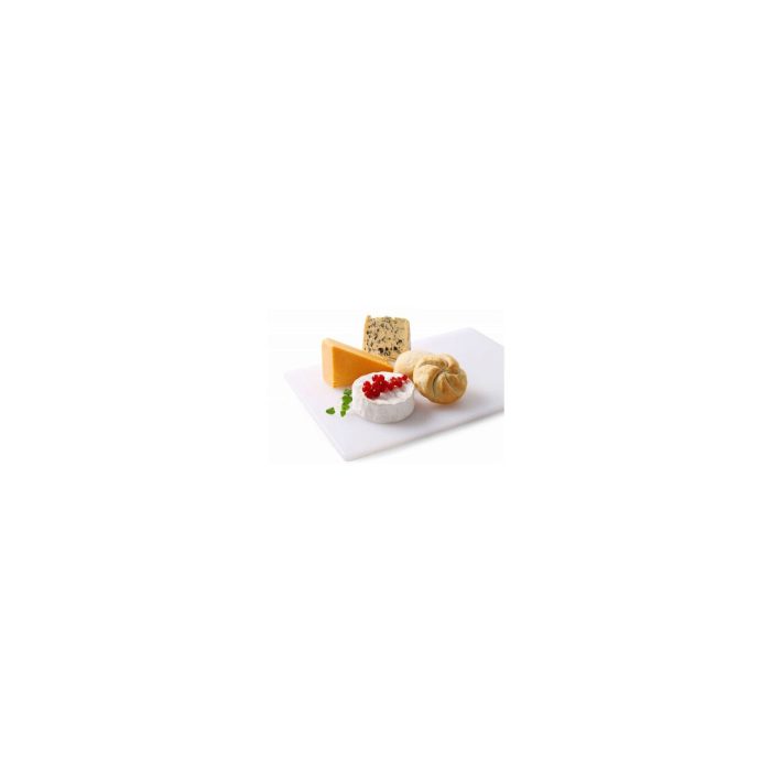 Tocator alb Hendi, GN1/1 - 530x325x(H)15 mm, polietilena, cu sant scurgere lichide, profesional certificat igiena HACCP - Image 5