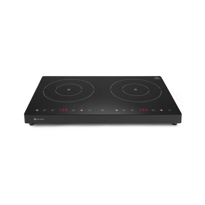 Plita dubla cu inductie Black Line, 3500W, 608x370x(H)61mm - Image 3