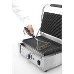 Perie din sarma, Hendi, forma Y, Inox, maner ergonomic, 520x170mm - Image 2
