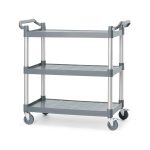 Cărucior Roomservice, 3 rafturi, 1010x500x(h)960mm AmerBox - Image 4