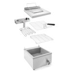 Friteuza electrica  pentru gogosi, 12L, 3500W, 630x860x(h)360mm - Image 6
