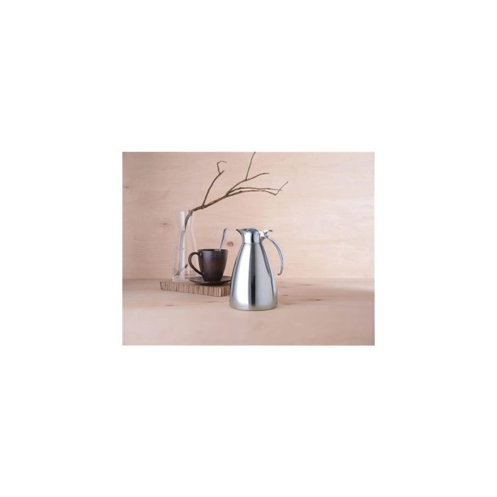 Cana termos eleganta, 1lt, Hendi, pereti dubli din inox, capacitate izolare mare, 136x188 mm - Image 6