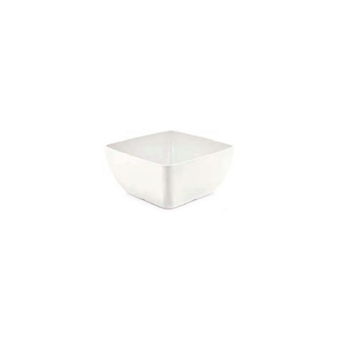 Bol pătrat din melamină, alb, 250x250x(h)120mm Fine Dine - Image 6
