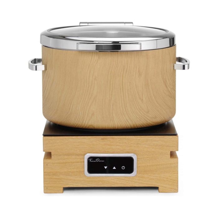 Încălzitor rotund cu inducție De Luxe Madeira 11l cu capac de sticlă, Fine Dine - Image 10