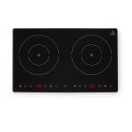 Plita dubla cu inductie Black Line, 3500W, 608x370x(H)61mm - Image 2