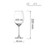 Pahar de vin Cantare, 410 ml Fine Dine - Image 5
