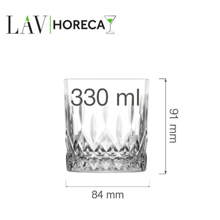 Pahar whiskey Edinburgh 330 ml, LAV - Image 14