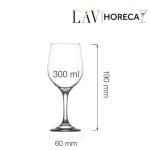 Pahar de vin Valencia 300 ml, LAV - Image 11