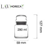 Borcan Phuket 290ml cu capac, LAV - Image 9