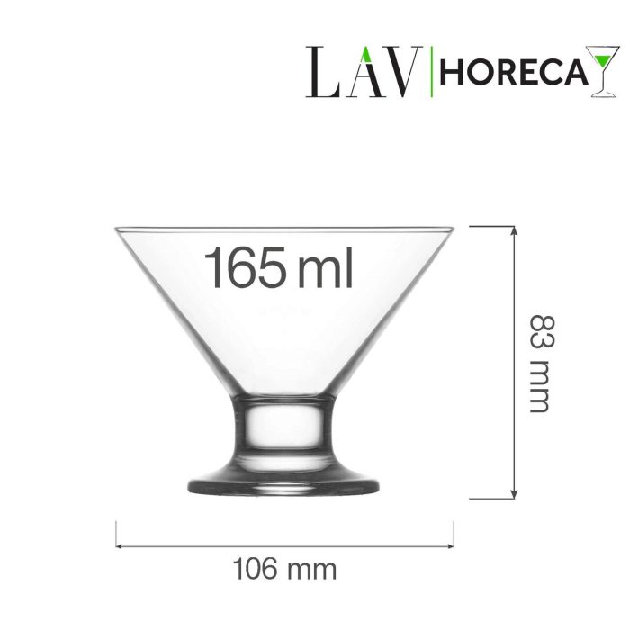 Cupa Florence pentru inghetata si desert 165 ml, LAV - Image 12