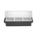 Cutie pentru ingrediente Hendi  - 3 recipiente, 480x150x(H)100 mm - Image 2
