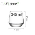 Pahar de whisky Lyon 345ml, LAV - Image 7