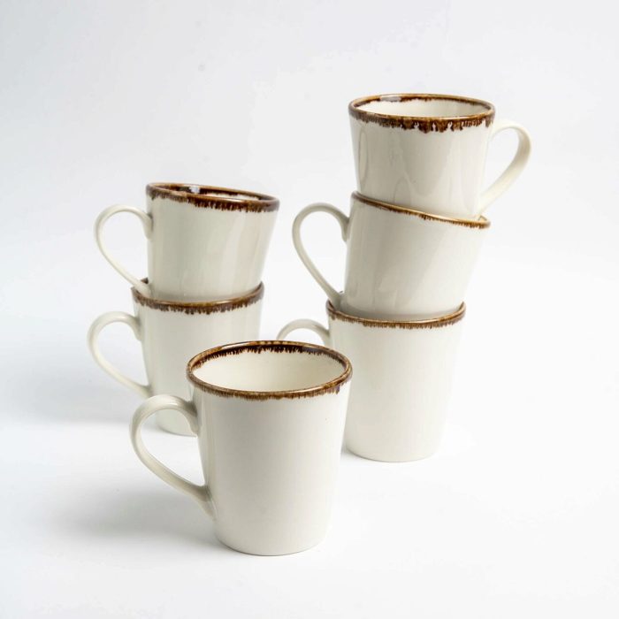 Ceașcă stivuibilă pentru ceai și cafea Vanilla, 200ml Fine Dine - Image 5