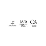 Lingură de ceai Baguette, OVE, 133 mm - Image 7