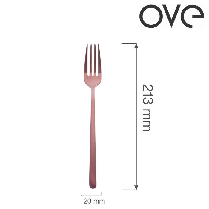 Furculiță de masă Amarone Bronze, OVE, 213 mm - Image 7