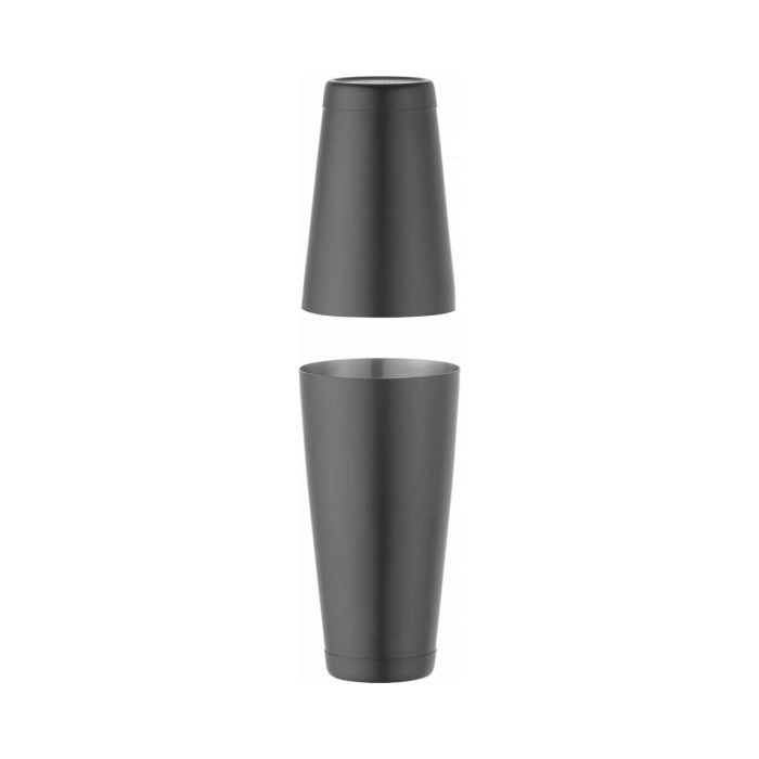 Shaker Tin-on-Tin Boston, negru, Bar up, 0,8L, ø90x(H)303mm - Image 6