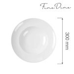 Farfurie pentru paste Bianco 300 mm Fine Dine - Image 4